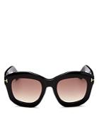 Tom Ford Women's Julia Square Sunglasses, 50mm