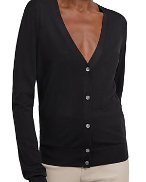 Theory Regal Wool V-neck Cardigan