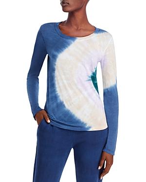 Monrow Long Sleeve Tie-dye Tee