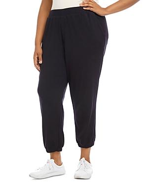 Karen Kane Plus Rib Knit Sweatpants