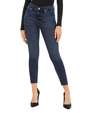Good American Good Legs Cropped Skinny Jeans In Blue660