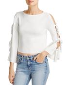 Milly Tied Together Cropped Top