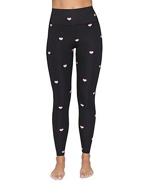 Spiritual Gangster Heart Print Leggings
