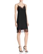 Lucy Paris Lace Trim Slip Dress - 100% Bloomingdale's Exclusive