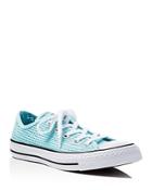 Converse Chuck Taylor All Star Ox Perforated Lace Up Sneakers