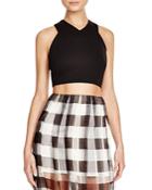 Kendall + Kylie Luxe Knit Halter Top