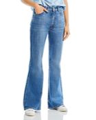 Boss Modern 70s Flare 1.0 Jeans In Medium Blue