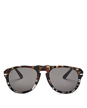 Persol Unisex Pilot Sunglasses, 54mm