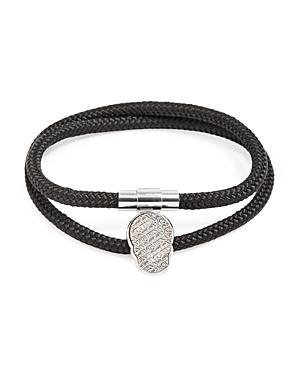 Alexander Mcqueen Skull Tag Double Wrap Bracelet