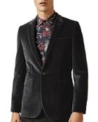 Ted Baker Galway Velvet Slim-fit Suit Jacket