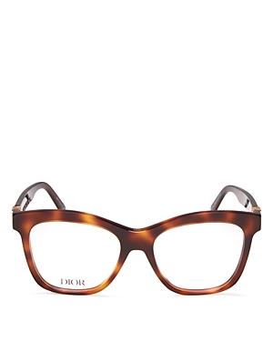 Dior Women's Butterfly Eyeglasses, 52mm