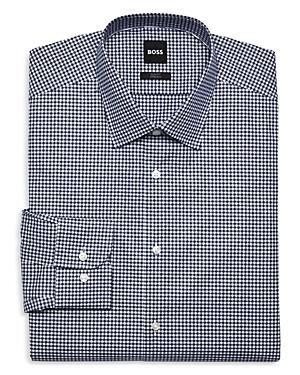 Boss Hank Slim Fit Check Stretch Shirt