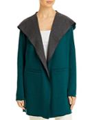 Majestic Filatures Double Face Merino Wool Hooded Jacket