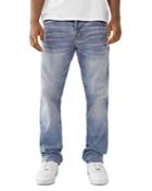 True Religion Ricky Flap Big T Jeans In Ashley Light Wash