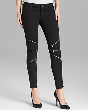 Blanknyc Jeans - Skinny Zip In Black Teeth