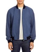 Boss Hugo Boss Blue Airweight Micro Perforated Bomber Jacket