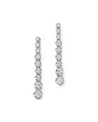 Bloomingdale's Diamond Graduated Drop Earrings In 14k White Gold, 0.80 Ct. T.w. - 100% Exclusive