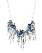 Alexis Bittar Crystal Ombre Fringe Necklace, 16