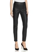 Rebecca Taylor Faux Leather Skinny Pants