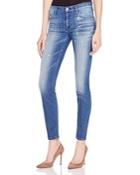 Hudson Nico Super Skinny Ankle Jeans In Wipe Out