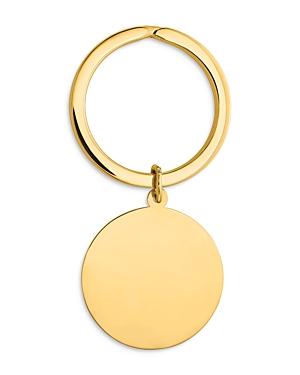 Bloomingdale's Disc Key Ring In 14k Yellow Gold - 100% Exclusive