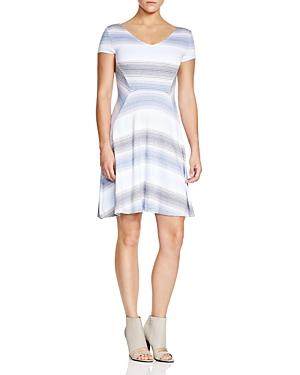 Three Dots Sabine Striped Dress