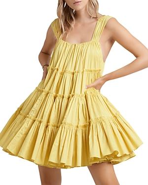 Aje Le Mempris Tiered Mini Dress