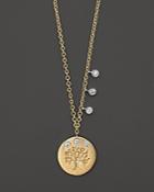 Meira T Diamond And 14k Yellow Gold Tree Of Life Necklace