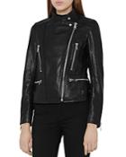 Reiss Erin Leather Jacket