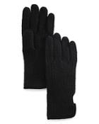 The Men's Store At Bloomingdale's Suede-trimmed Ribbed Gloves - 100% Exclusive