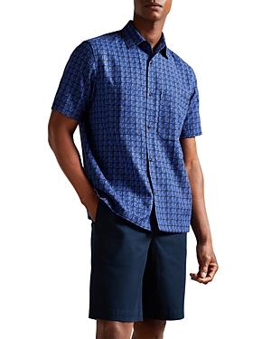 Ted Baker Rikke Retro Tile Print Shirt