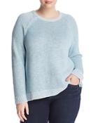 Eileen Fisher Plus Raglan Sleeve Sweater