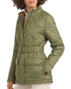 Barbour Bowland Belted Quilted Coat