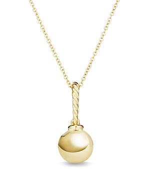 David Yurman Solari Pendant Necklace In 18k Gold