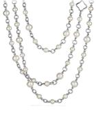 David Yurman Bead Necklace With Cultured Freshwater Pearls