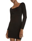 The Kooples Ribbed Knit Mini Dress