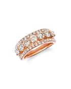 Bloomingdale's Champage Diamond Classic Band In 14k Rose Gold, 2.32 Ct. T.w. - 100% Exclusive