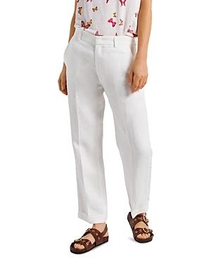 Gerard Darel Elisha Straight Leg Linen Pants