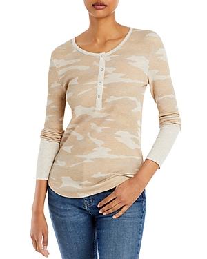 Splendid Forever Camo Print Henley