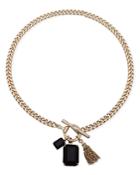 Ralph Lauren Stone Charm Pendant Necklace, 17