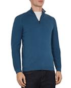 Ted Baker Justrun Link Stitch Funnel Neck Sweater