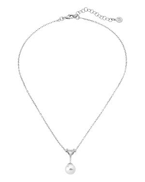 Majorica Simulated Pearl Pendant Necklace, 15