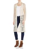 Chelsea & Theodore Long Sleeve Open Knit Duster - Compare At $78