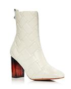 Kurt Geiger London Women's Strut Quilted Ankle Boots