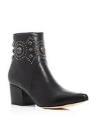 Sigerson Morrison Cailyn Embellished Pointed Toe Booties