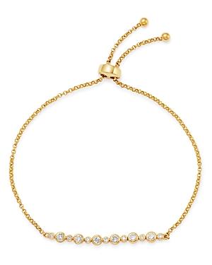Bloomingdale's Bezel Set Diamond Bolo Bracelet In 14k Yellow Gold, 0.55 Ct. T.w. - 100% Exclusive