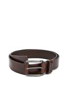 Ted Baker Perc Stitch Detail Leather Belt