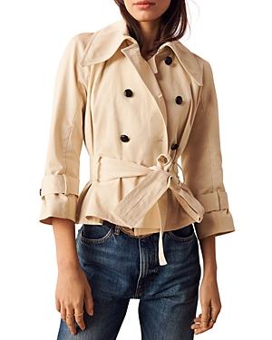 Ba & Sh Baila Cropped Trench Coat