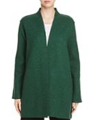 Eileen Fisher Merino Wool Open Front Jacket