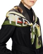 Ted Baker Crisany Watercolor Silk Square Scarf